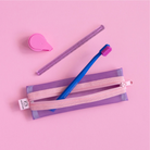 Papier Tigre, Trousse Kito - Violette & Rose