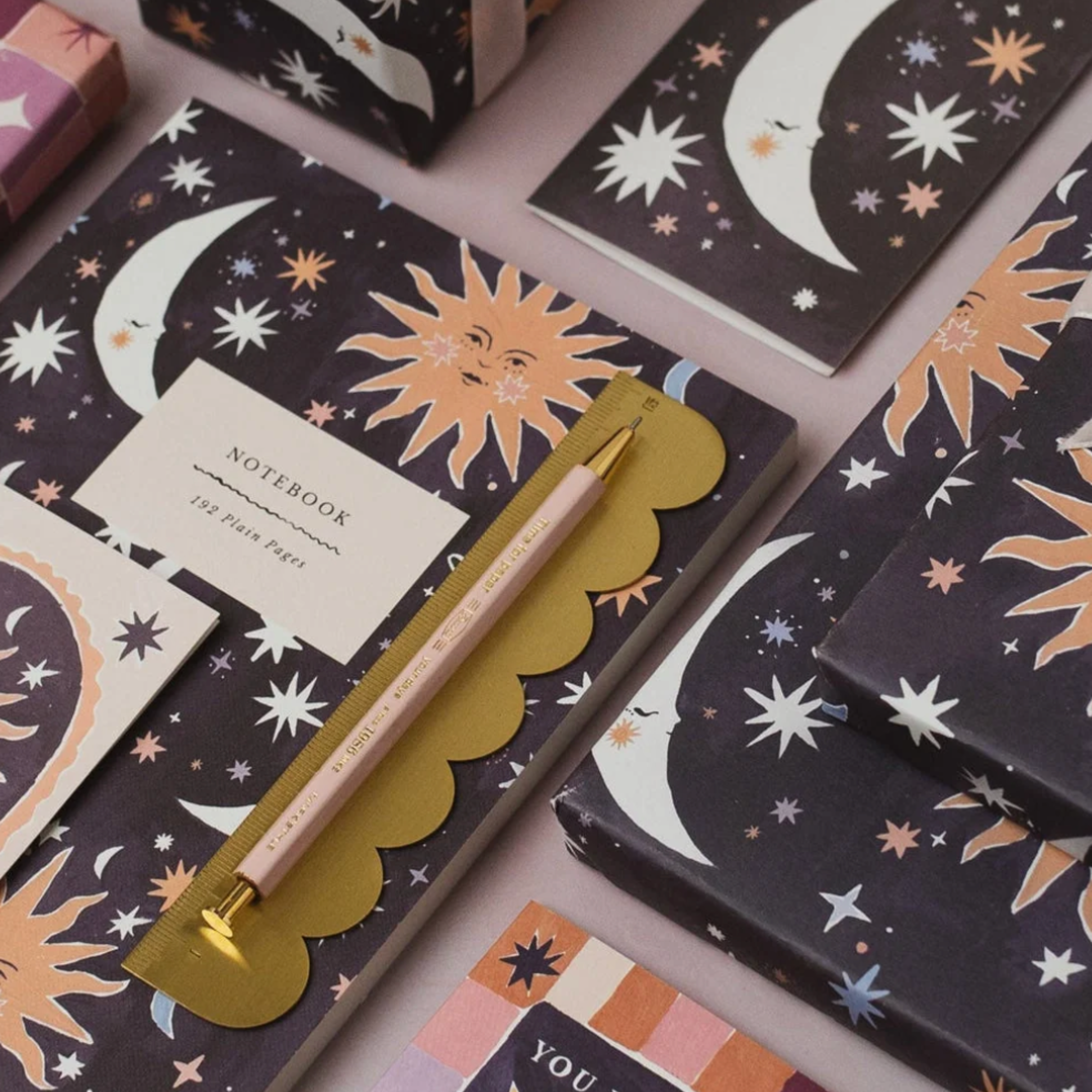Sister Paper Co, Cahier - Soleil et Lune