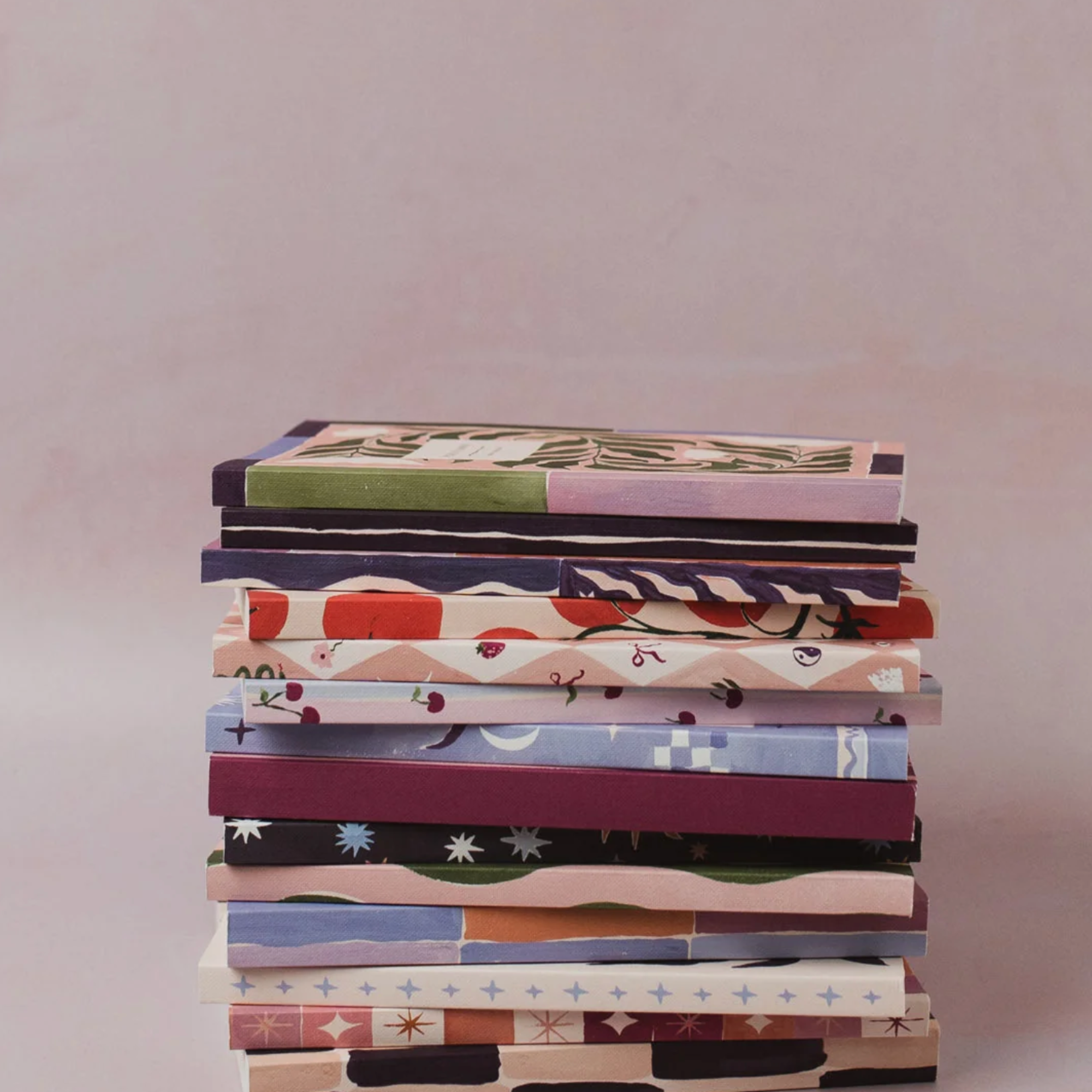Sister Paper Co, Cahier - Blush Harlequin