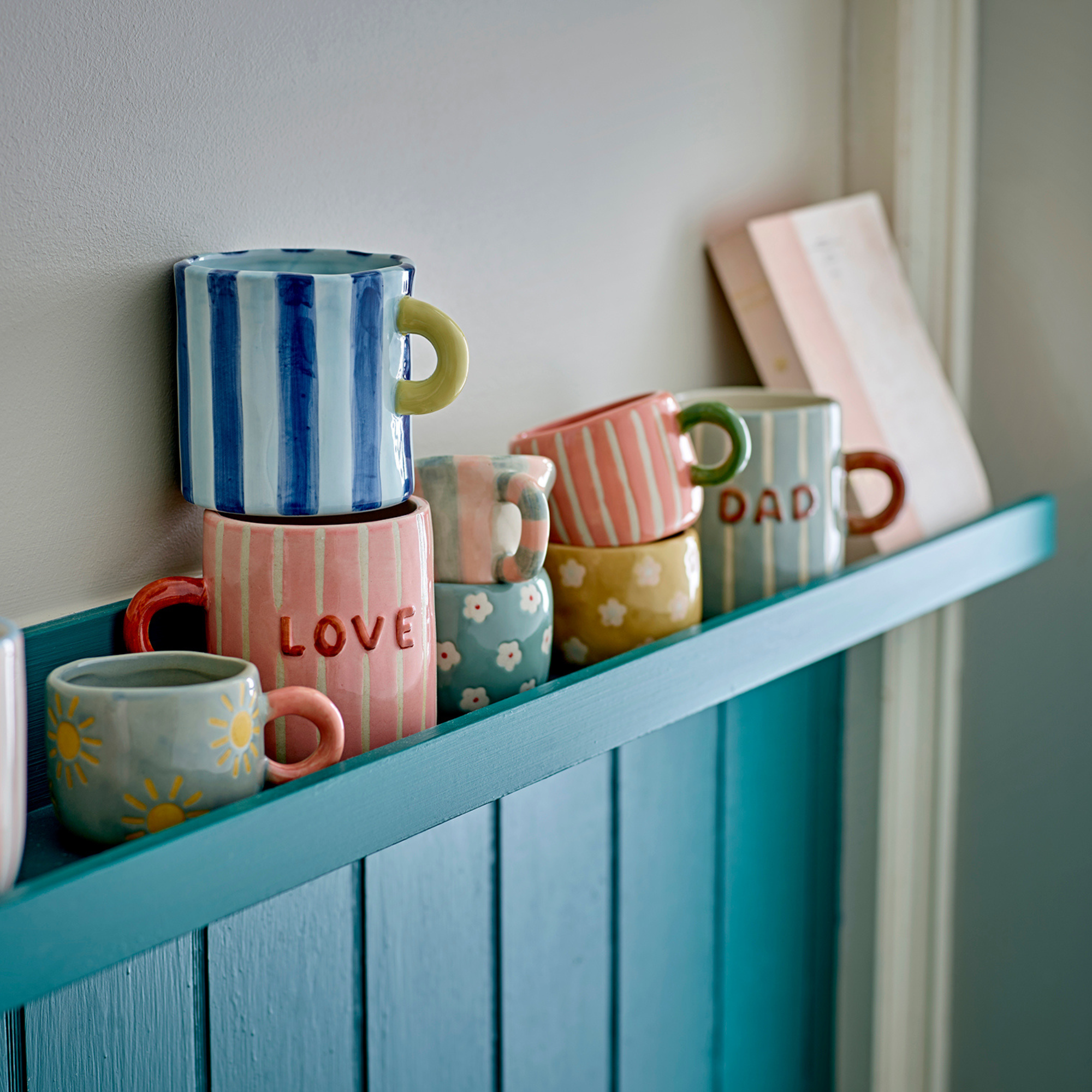 Bloomingville , Mug - Cherish Bleu