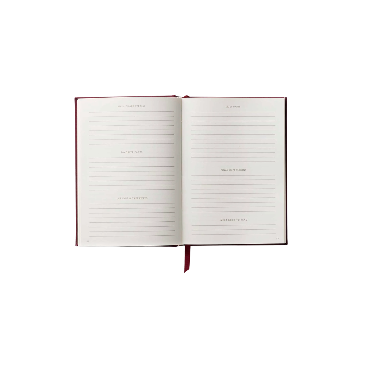 Rifle Paper Co, Journal brodé - Ladies Night Book Club
