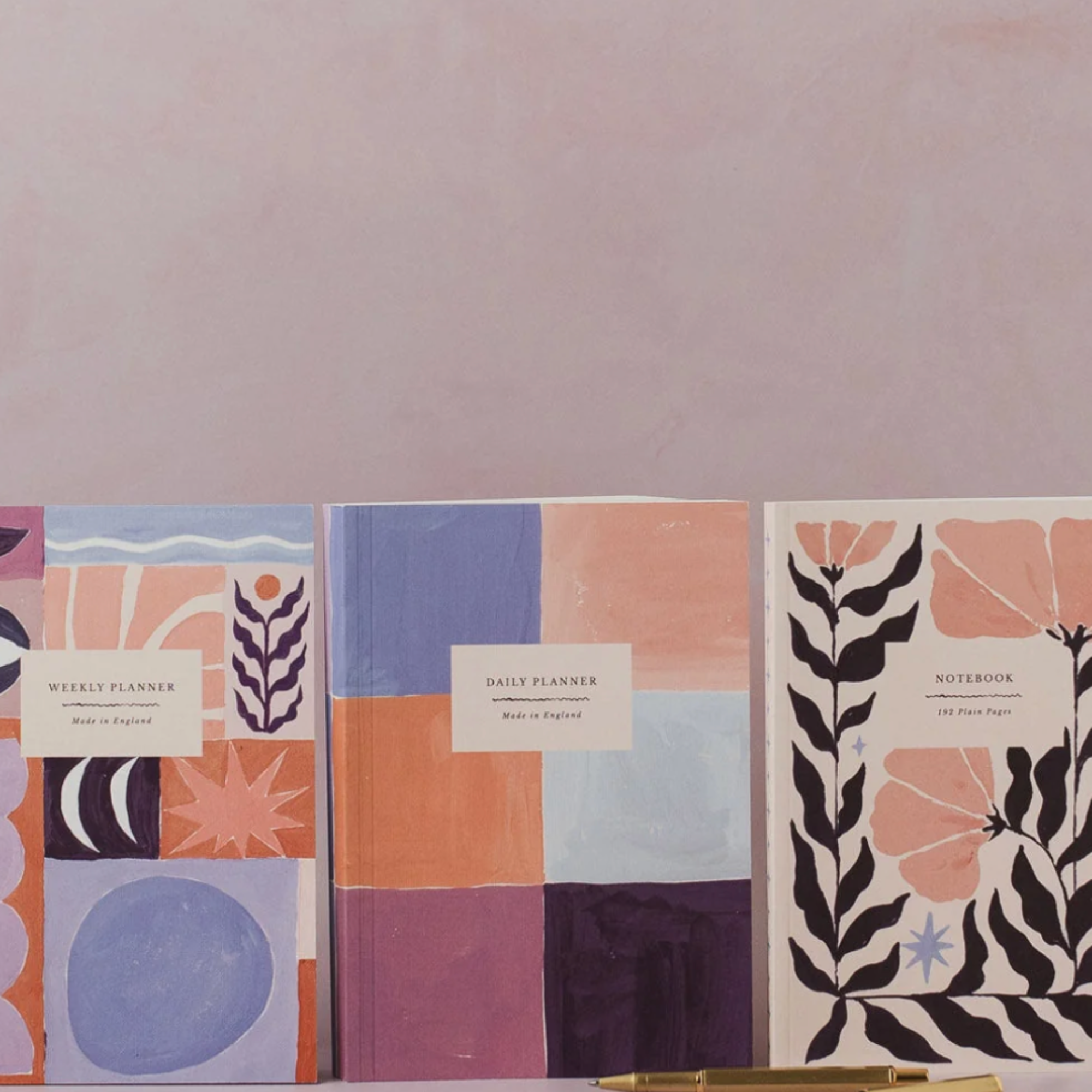 Sister Paper Co, Cahier Study Daily Planner - Coloré