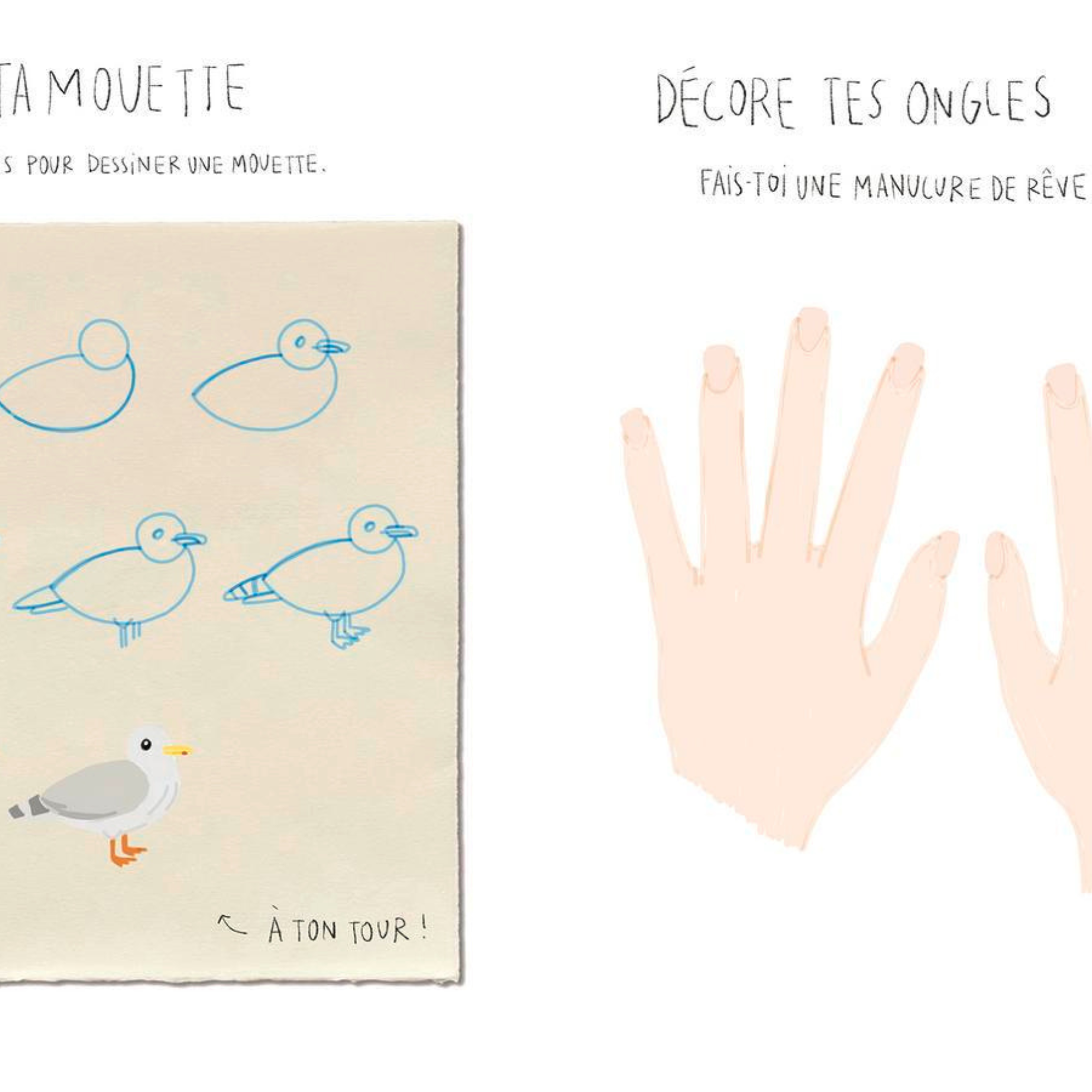Zoé de Las Cases, Cahier d'activités - Sieste