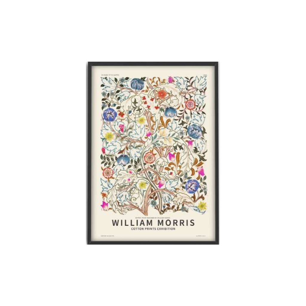 Affiche PSTR studio - William Moris, Pastel Fleurs