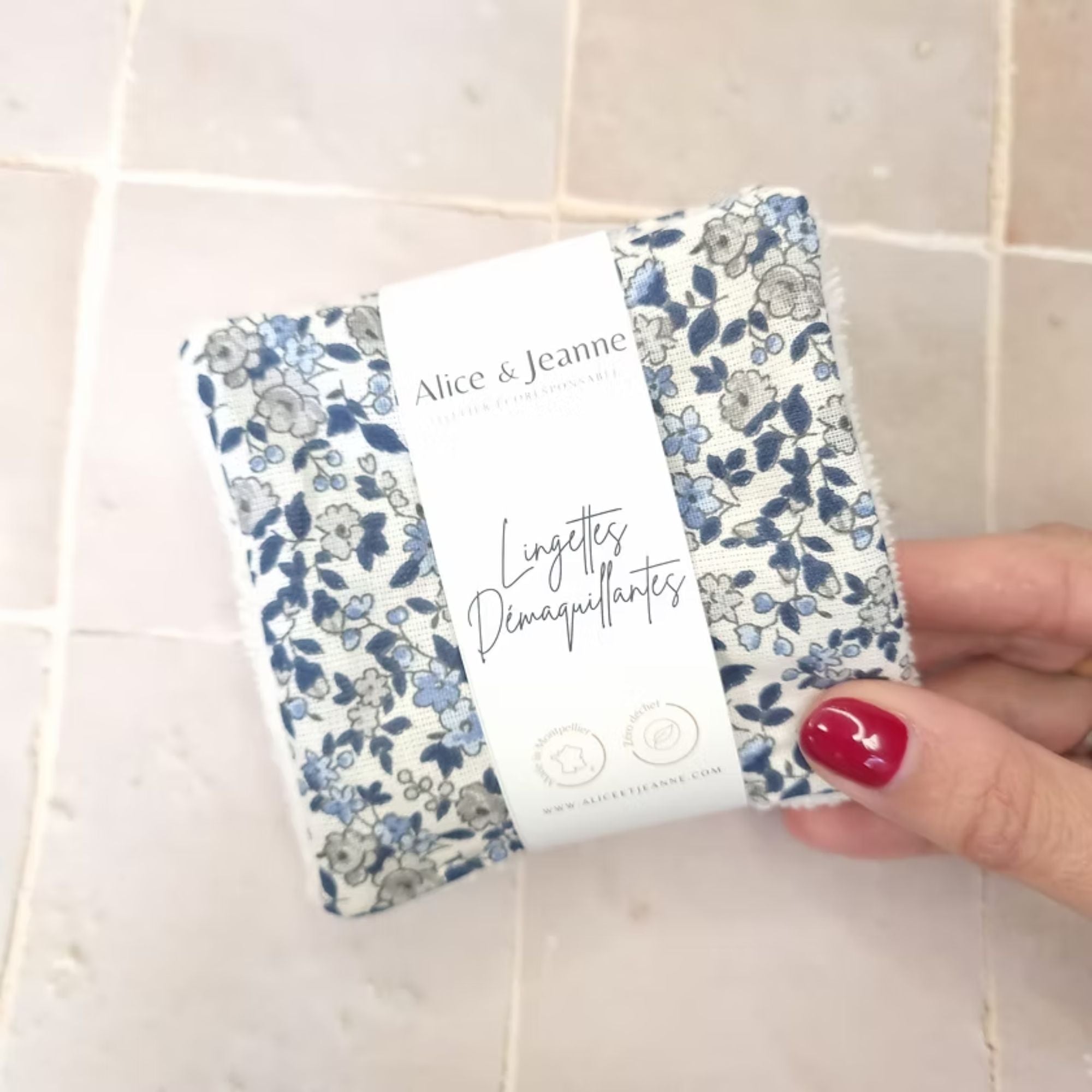 Alice et Jeanne, Lingettes démaquillantes - Louise