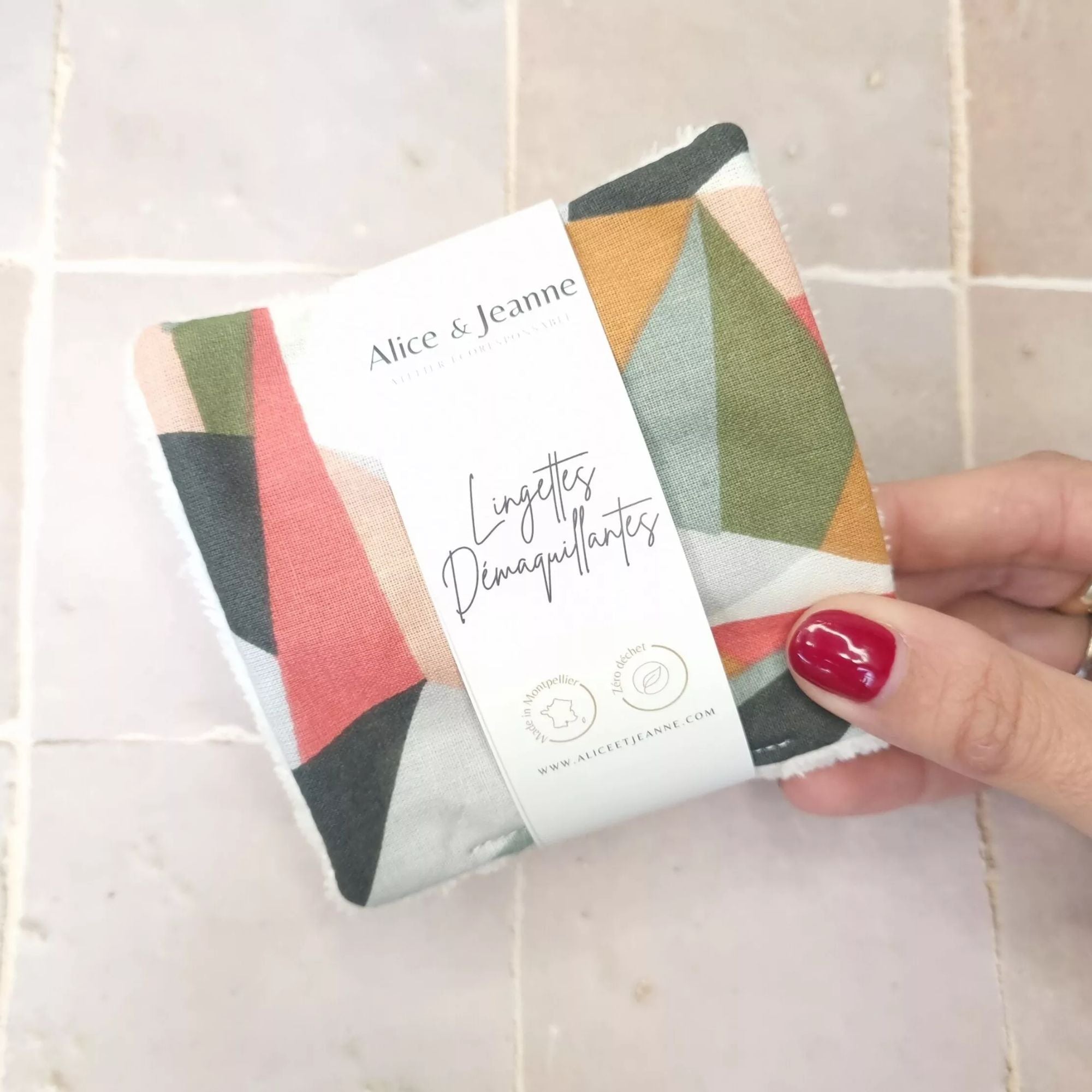 Alice et Jeanne, Lingettes démaquillantes - Annie