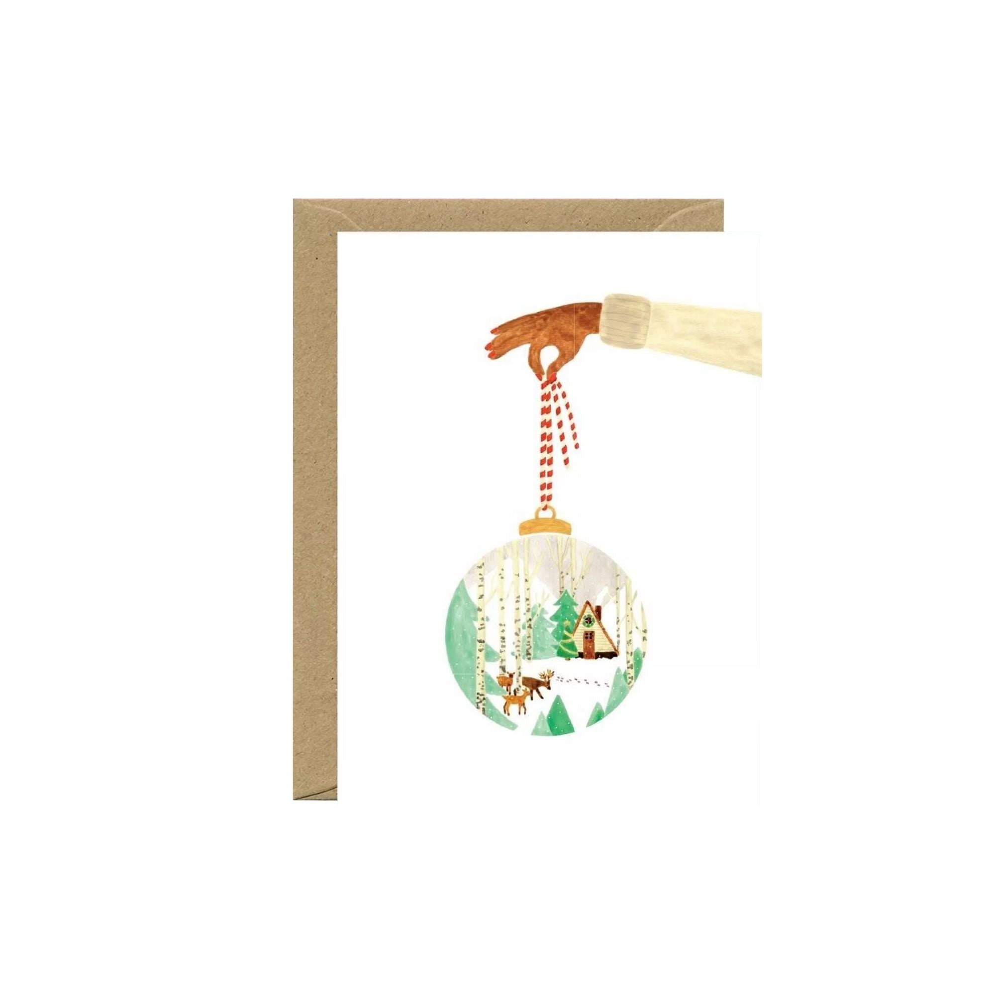 All The Ways To Say, Carte - Xmas Ball Forest