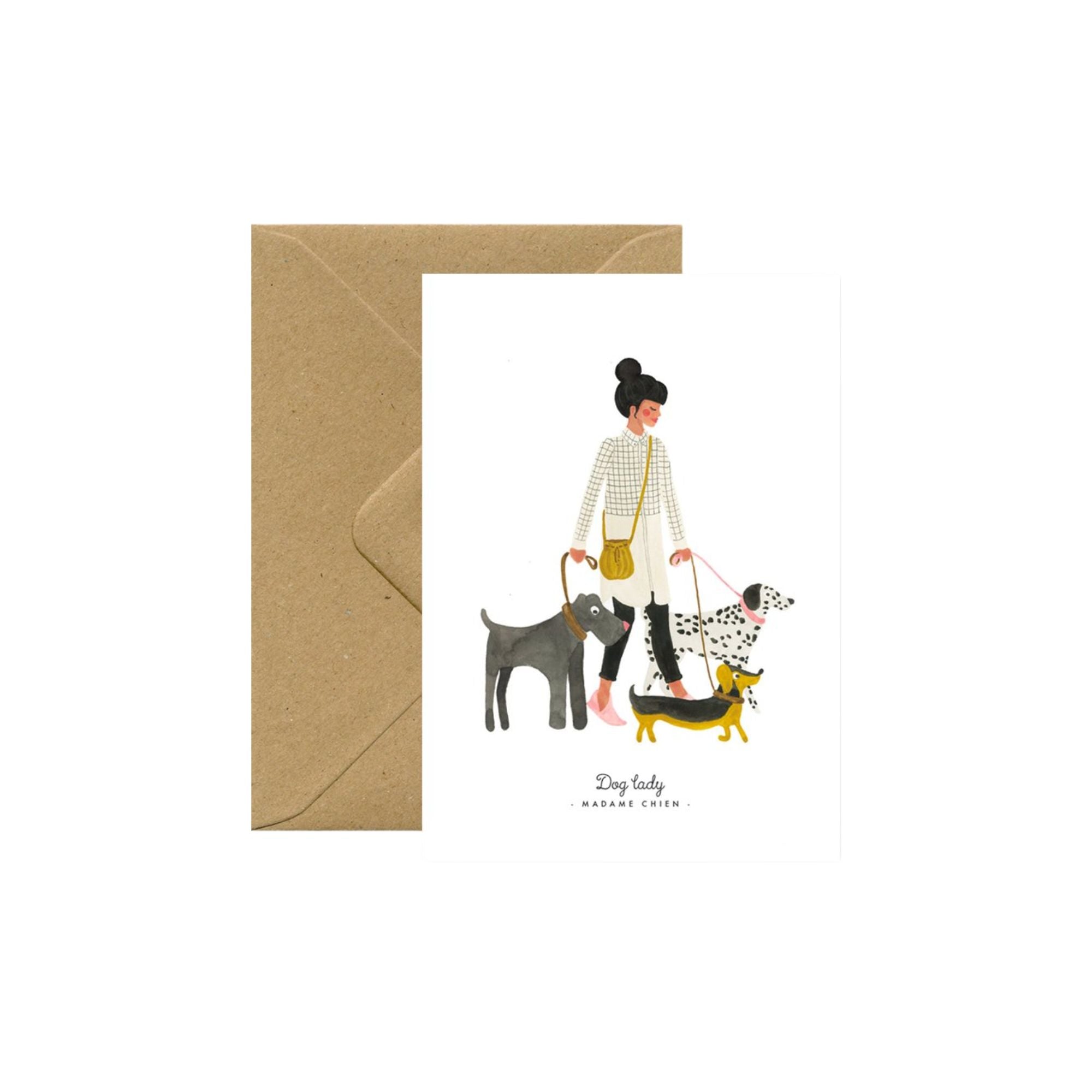 Carte -  Dog Lady - Nad Yut