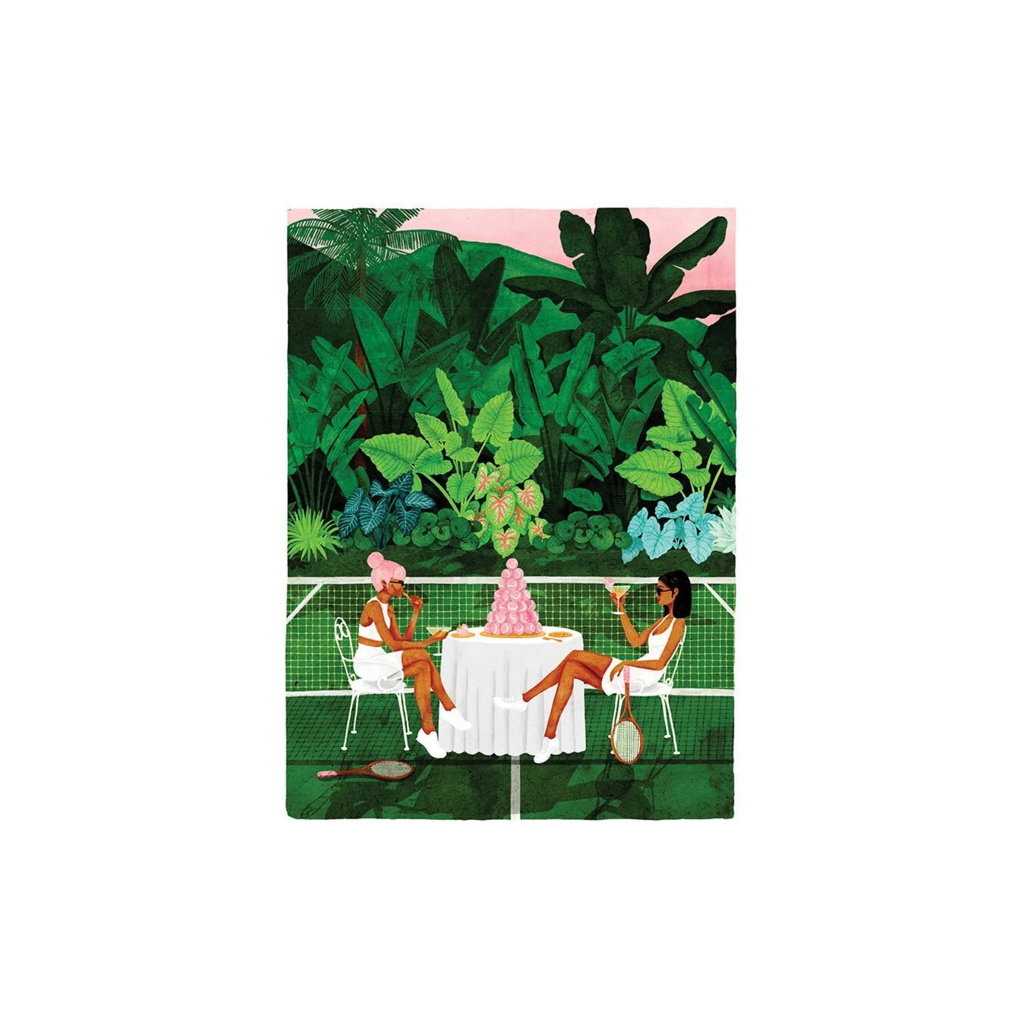 All the Ways to Say, Affiche - Tennis Court