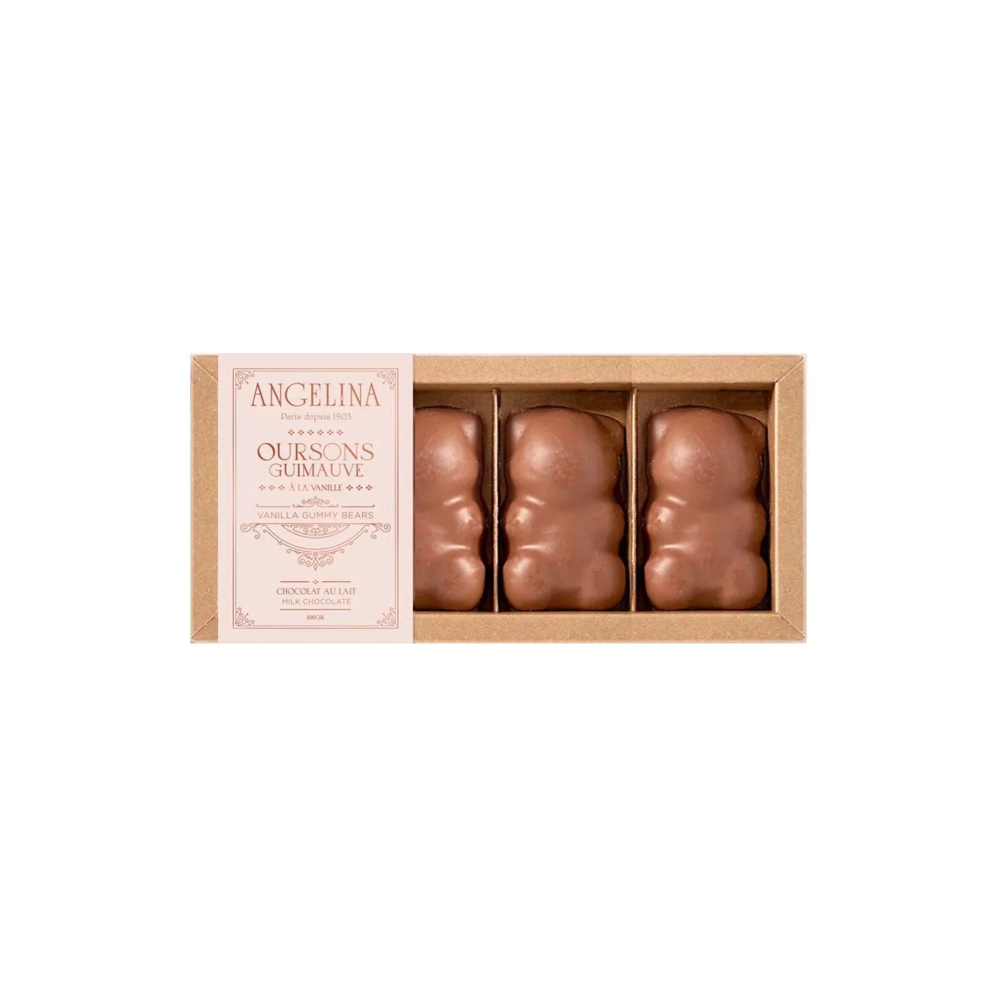 Angelina, Boîte de 4 Guimauve Oursons