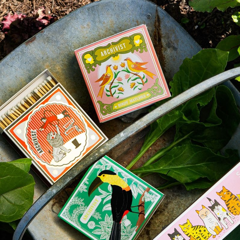 Archivist, Coffret d'allumettes - Ariane's Birdy