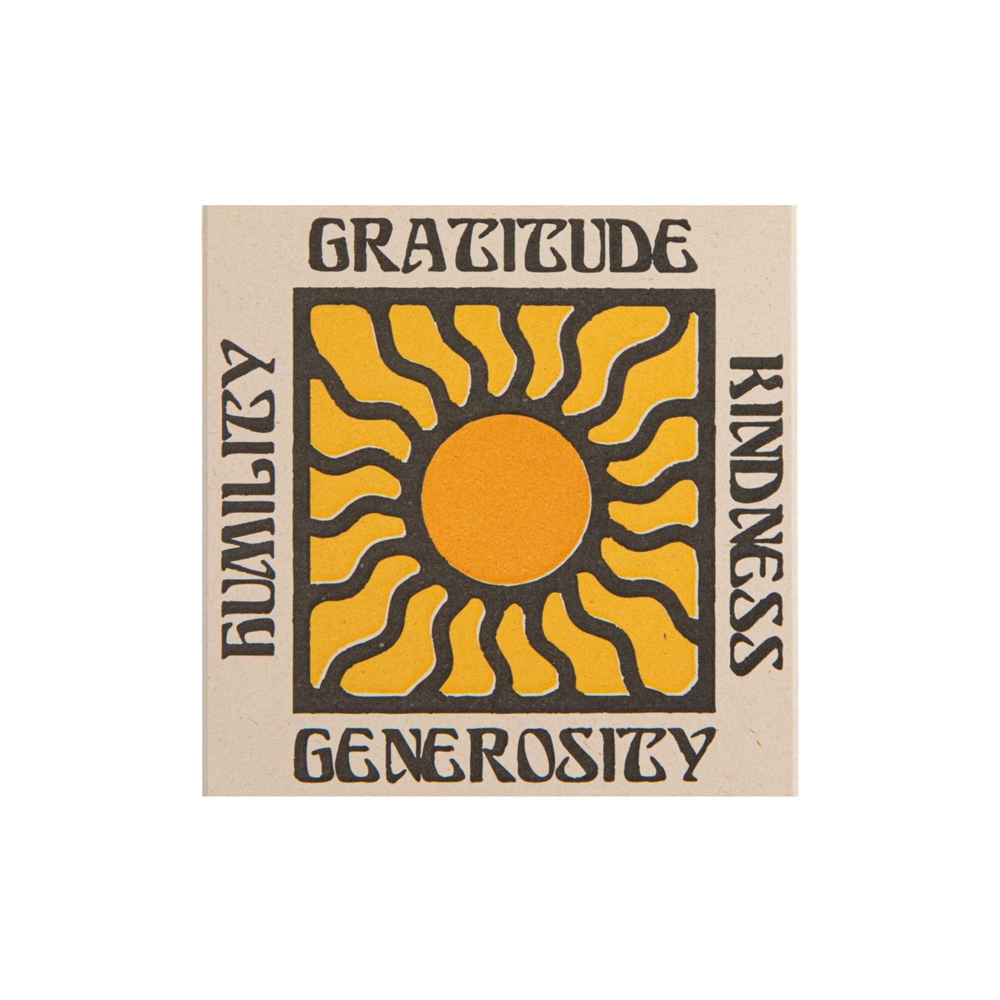 Archivist, Coffret d'allumettes - Gratitude