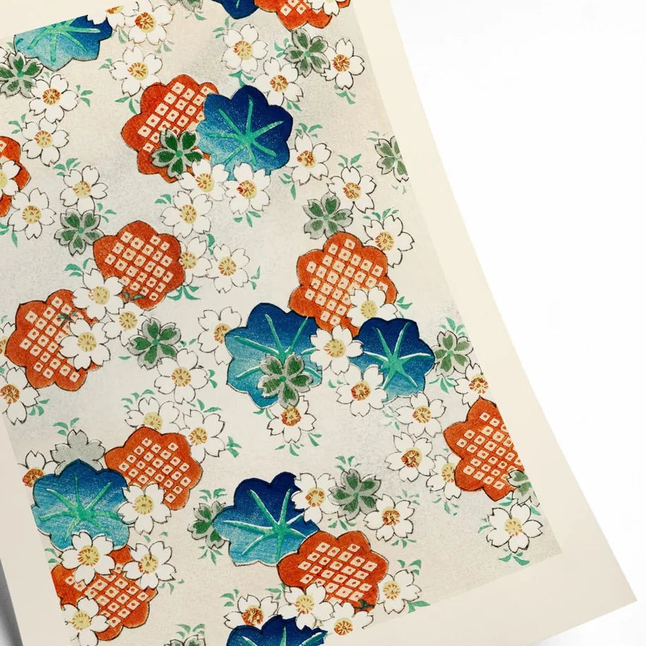 Affiche PSTR studio - Bijutsu Sekai - Floral pattern II