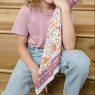 Bindi Atelier, Petit Foulard Indien - Folk Story Petale