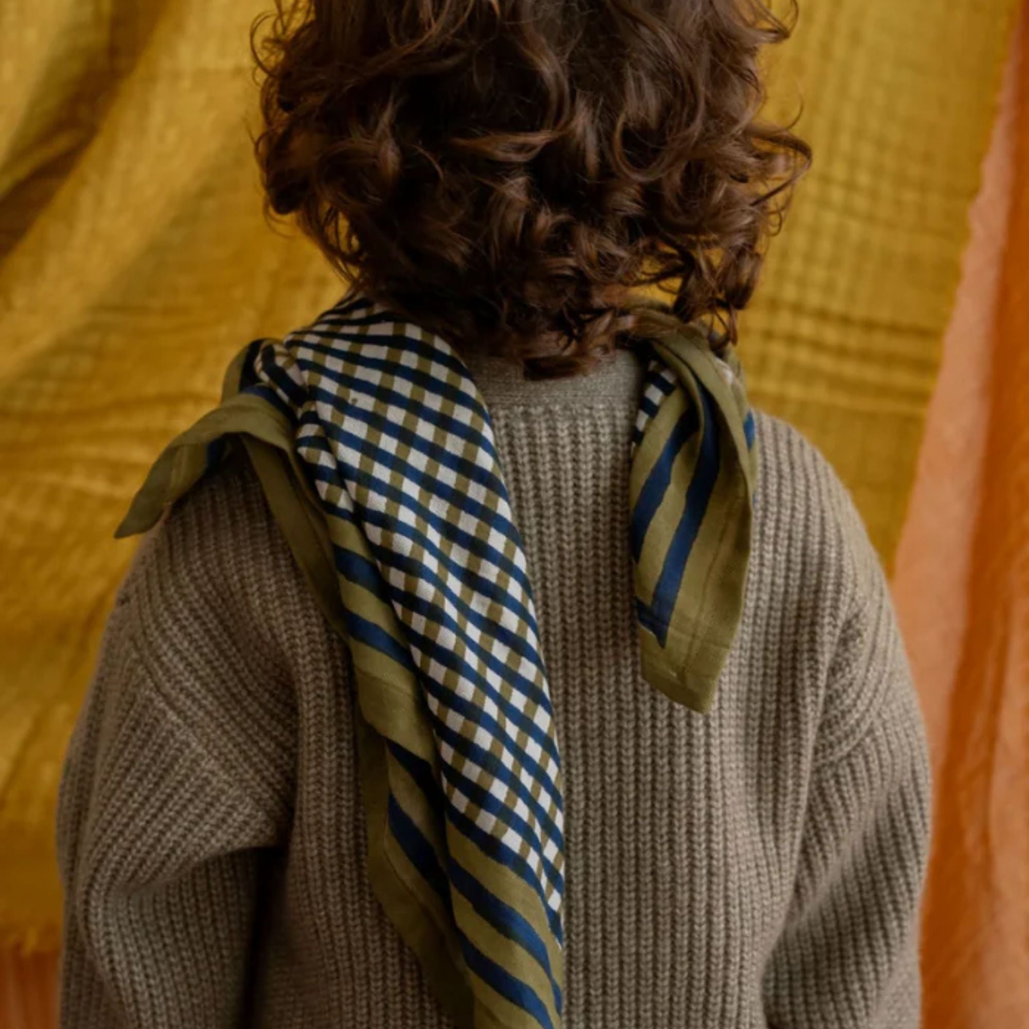 Bindi Atelier, Petit Foulard Indien - Tara Verveine