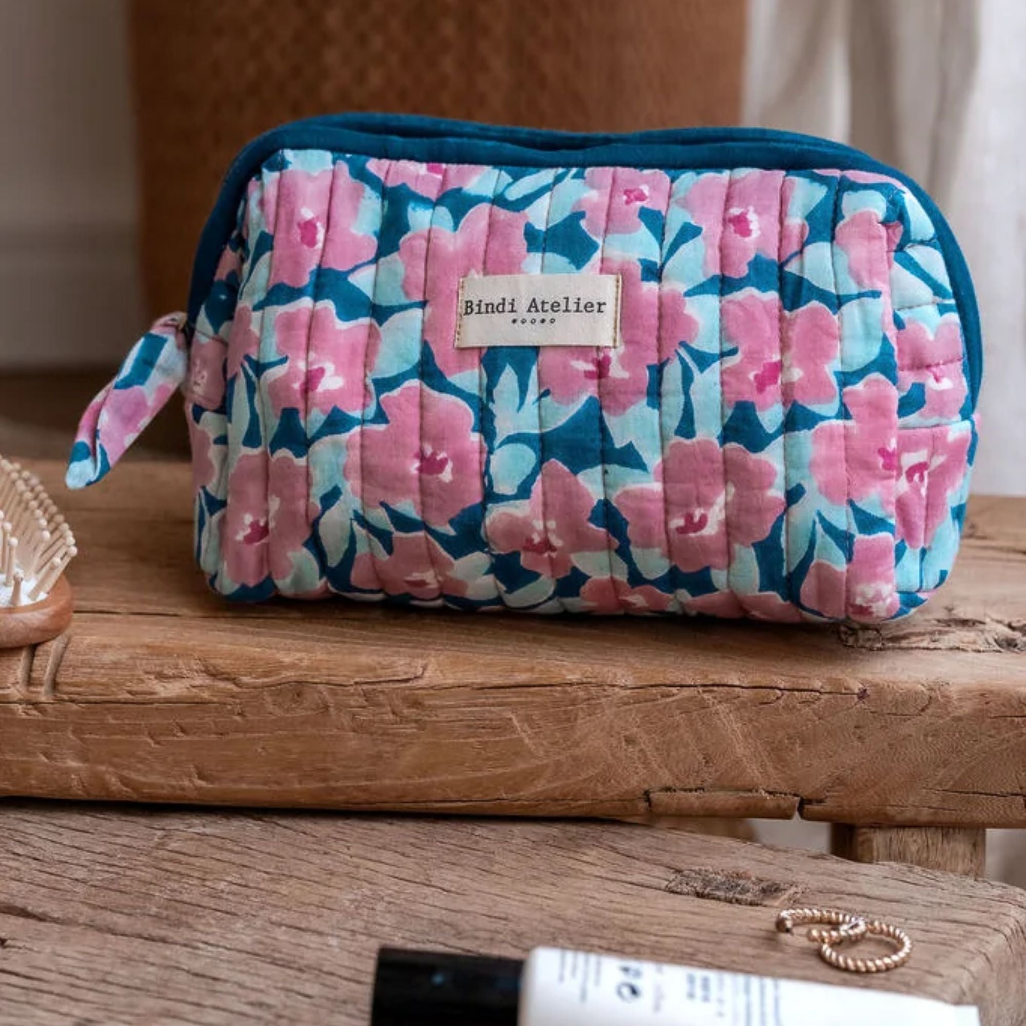 Bindi Atelier, Trousse de toilette - Posy Opale