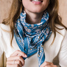 Bindi Atelier, Grand Foulard Indien - Kiala Minuit
