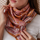Bindi Atelier, Grand Foulard Indien - Matira Praline