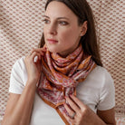 Bindi Atelier, Grand Foulard Indien - Matira Praline