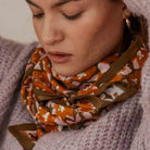 Bindi Atelier, Grand Foulard Indien - Posy Cannelle