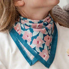 Bindi Atelier, Petit Foulard Indien - Posy Opale