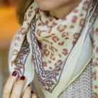 Bindi Atelier, Grand Foulard en laine - Bengal Lana