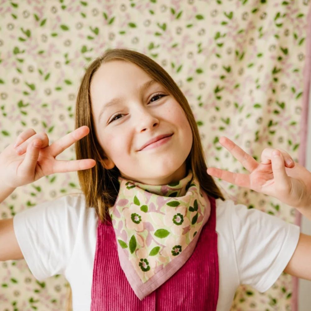 Bindi Atelier, Petit Foulard Indien - Amelia Green