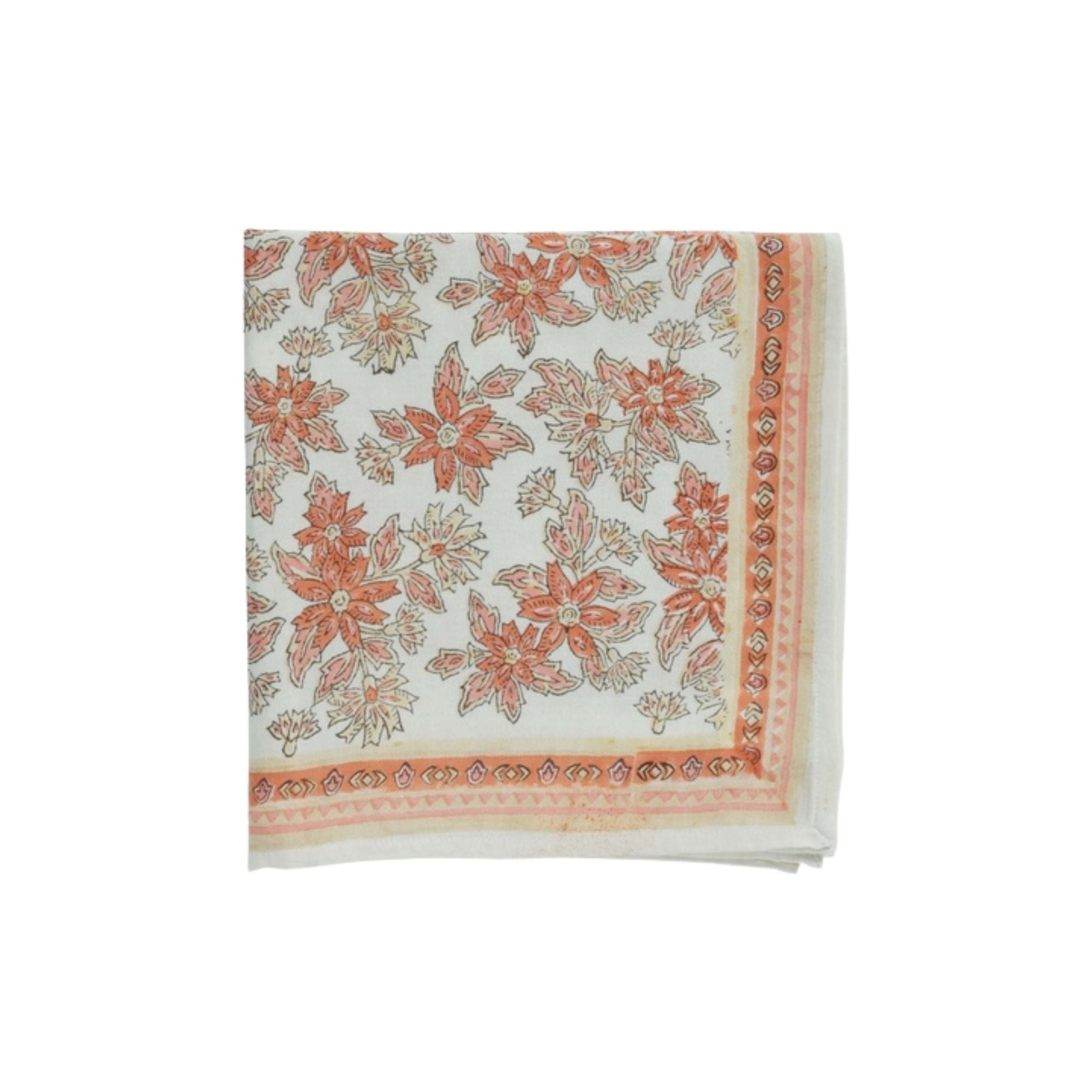 Bonheur du jour, Grand Foulard Indien - Arya Ecru