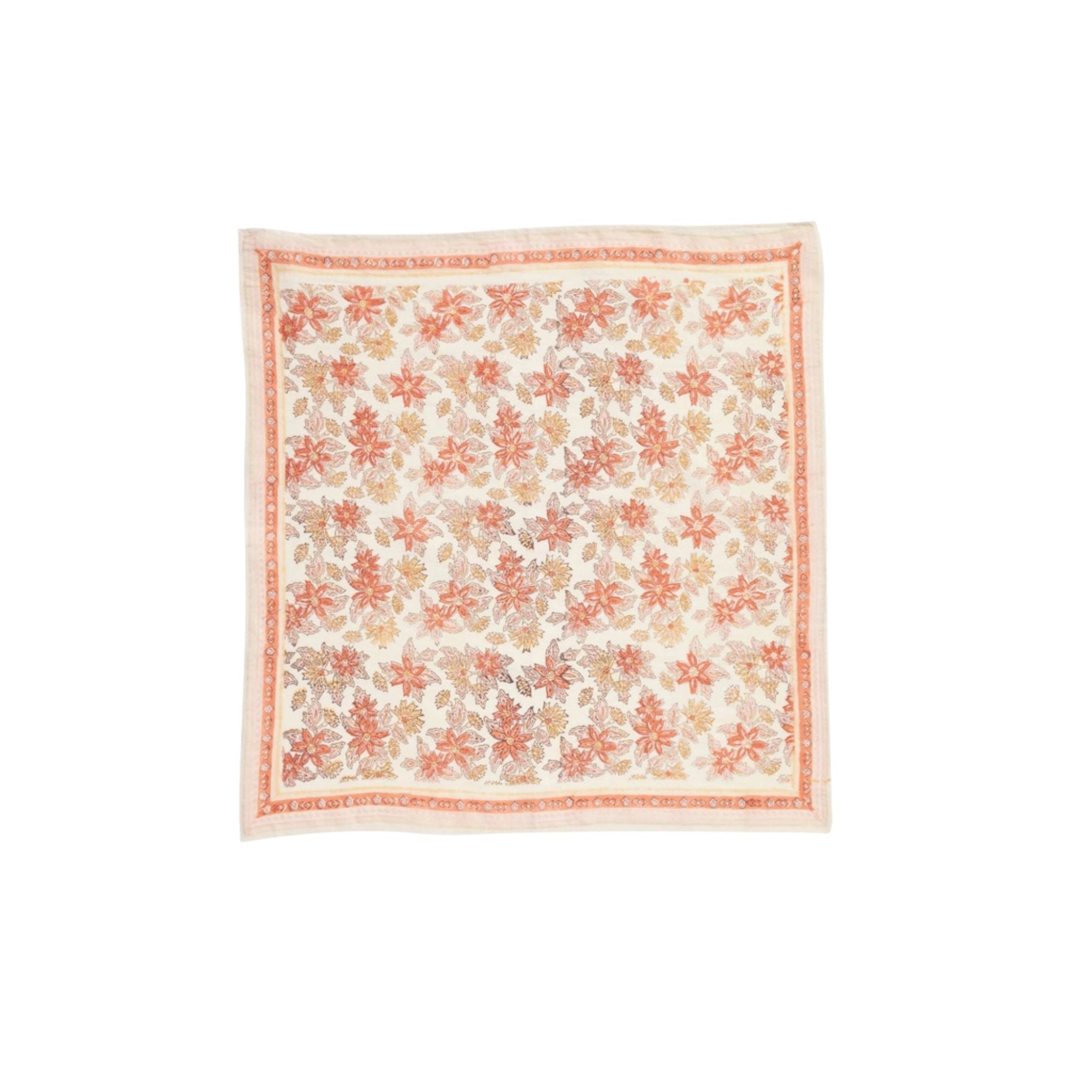 Bonheur du jour, Grand Foulard Indien - Arya Ecru