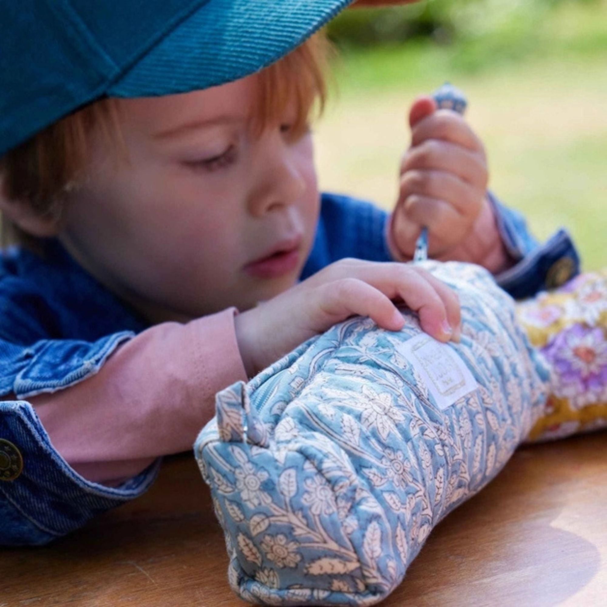 Bonheur du jour, Trousse - Goa Vert Bleu