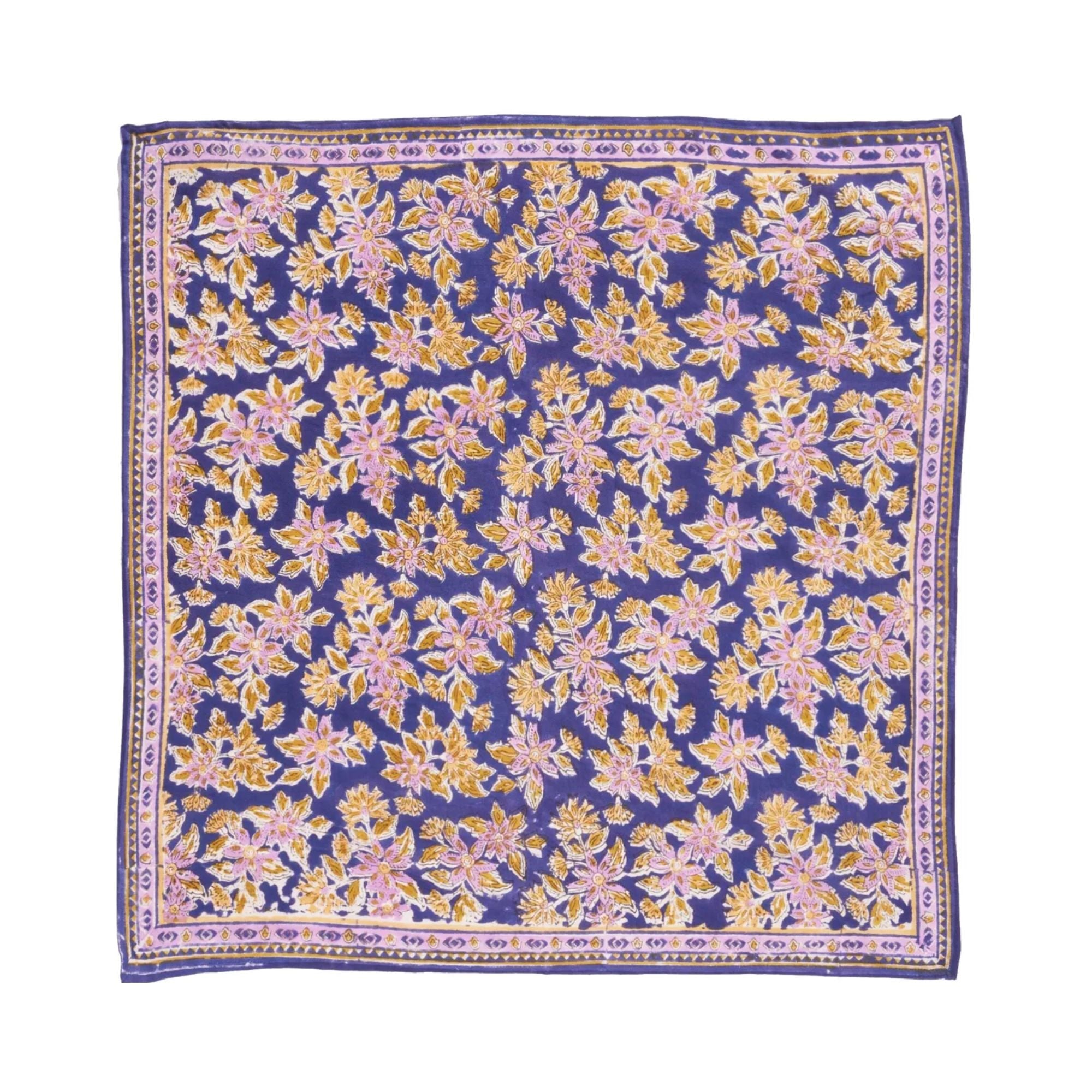 Bonheur du jour, Petit Foulard - Arya Indigo