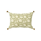  Bonheur du jour, Housse de coussin 50x35 - Chandra Kaki