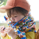 Bonheur du jour, Petit Foulard - Patchy Bleu