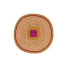  Bonheur du jour, Set de table en jonc de mer - Mada  Maïs Rose