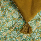 Bonheur du jour, Sur-matelas 200x90  - Anjali Olive