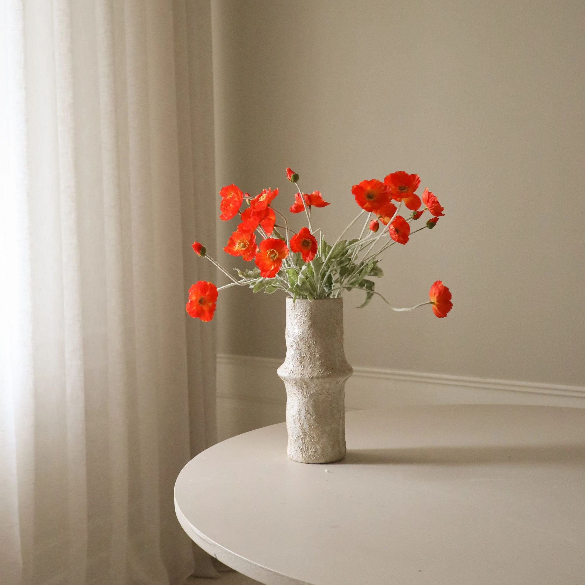 Botané, Fleur de Pavot - Orange foncé