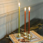 Bougeoir Gemmes duo - laiton massif Maison Pechavy