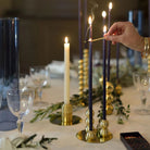 Bougeoir Gemmes duo - laiton massif Maison Pechavy