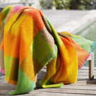 Brun de Vian Tiran, Plaid Mohair Dessins - Arlequin