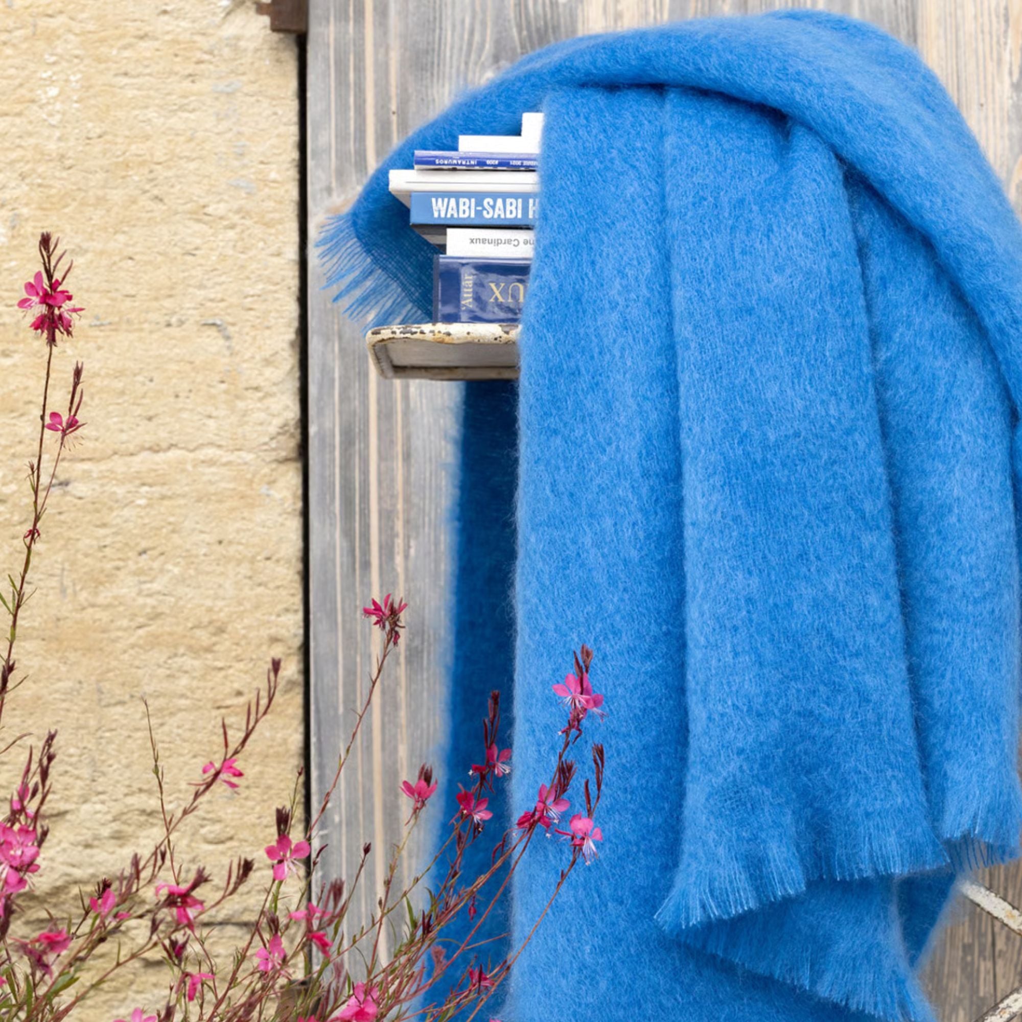 Brun de Vian Tiran, Plaid Mohair - Atlantique