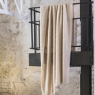 Brun de Vian Tiran, Plaid Mohair - Grès