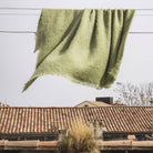 Brun de Vian Tiran, Plaid Mohair - Olive