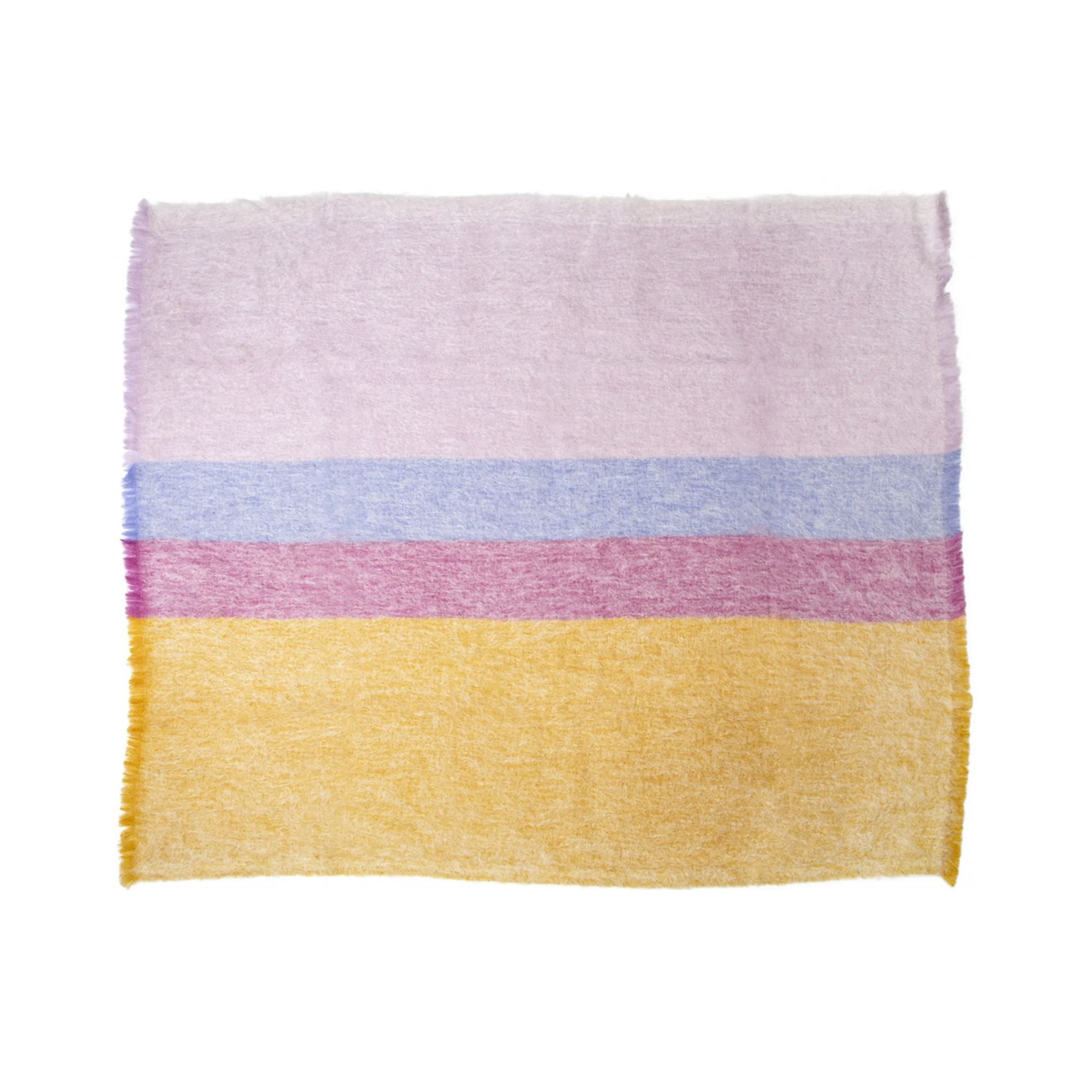 Brun de Vian Tiran, Plaid Mohair Dessins - Côte Basque