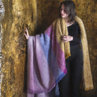 Brun de Vian Tiran, Plaid Mohair Dessins - Côte Basque