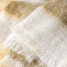 Brun de Vian Tiran, Plaid Mohair Dessins - Passage Chataigne