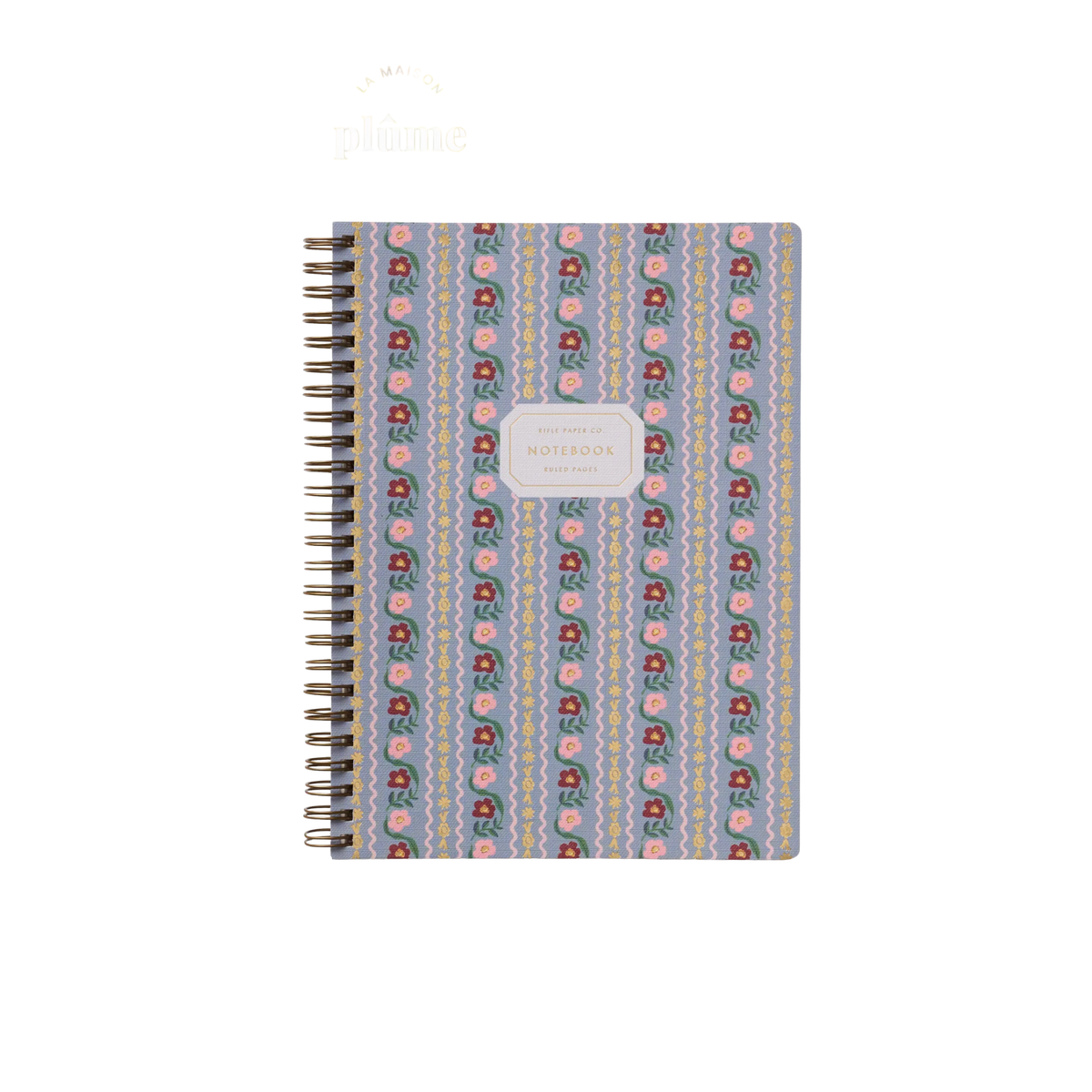 Rifle Paper Co, Carnet à spirale - Delphine