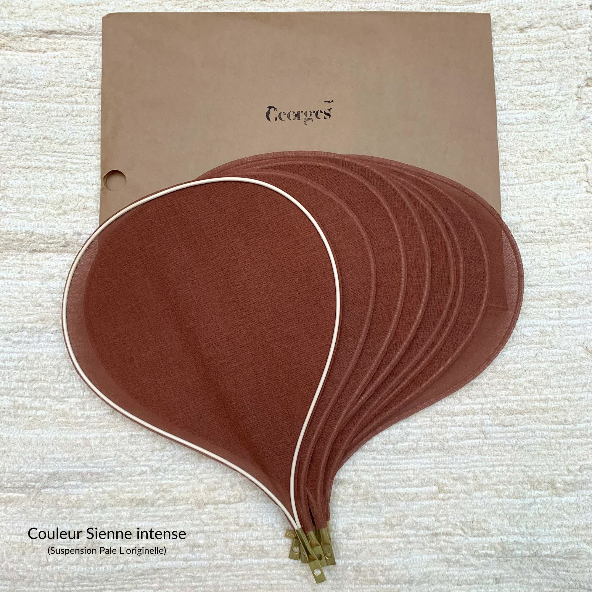 Centieme, Suspension Pale, La Précieuse | S 80cm - Sienne intense