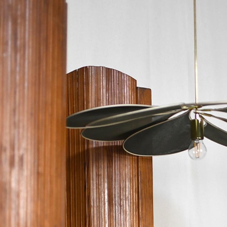 Suspension Centieme, Pale L'originelle S 80cm - Olive Sombre