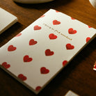 Carnet de poche All the way to say - Coeur
