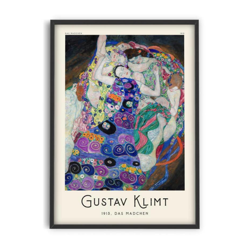 Affiche PSTR studio - Gustav Klimt, Das Madchen
